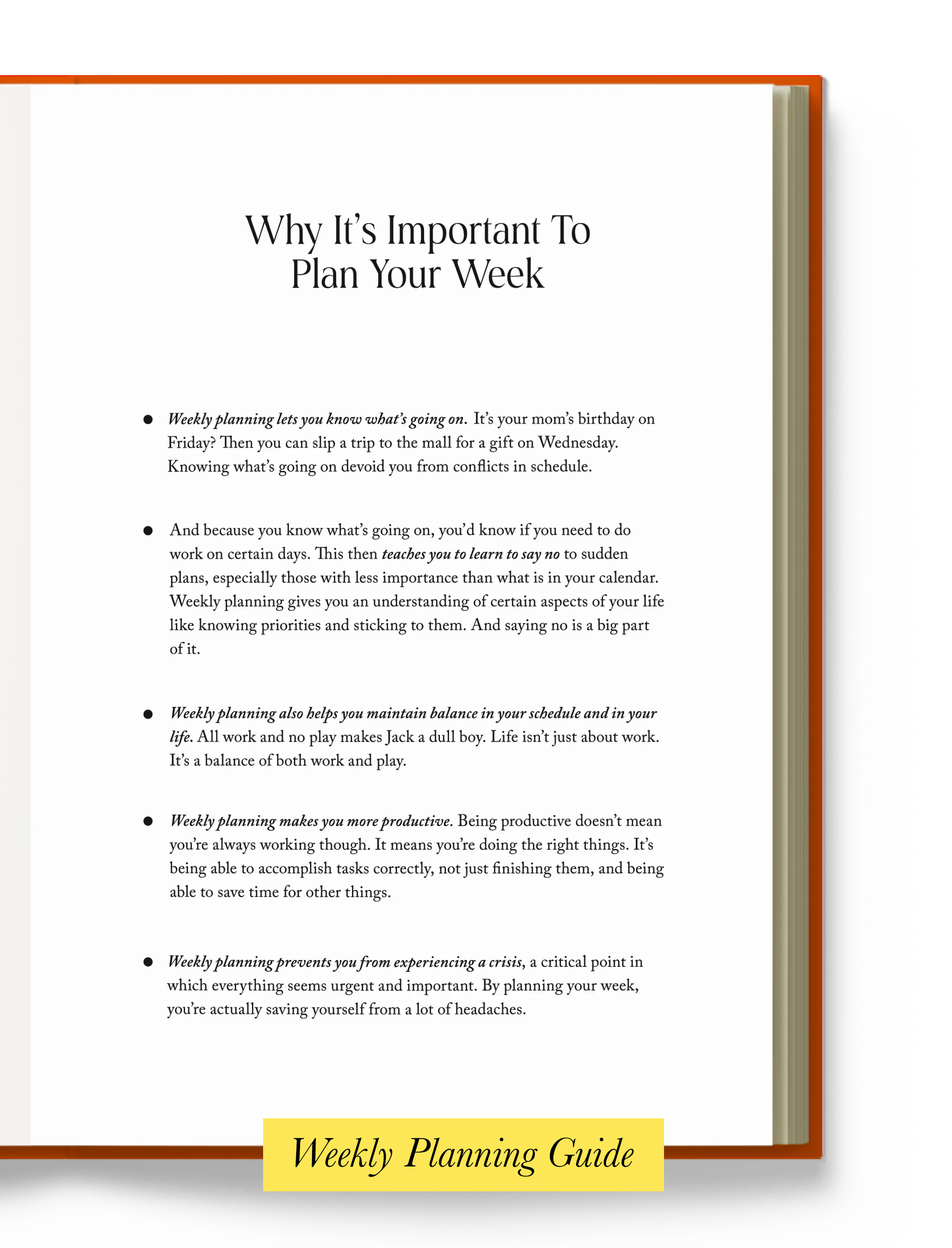 New Plans