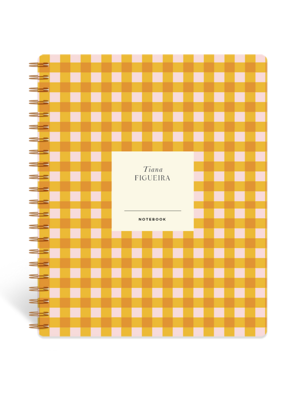 Summer Picnic spiral notebook