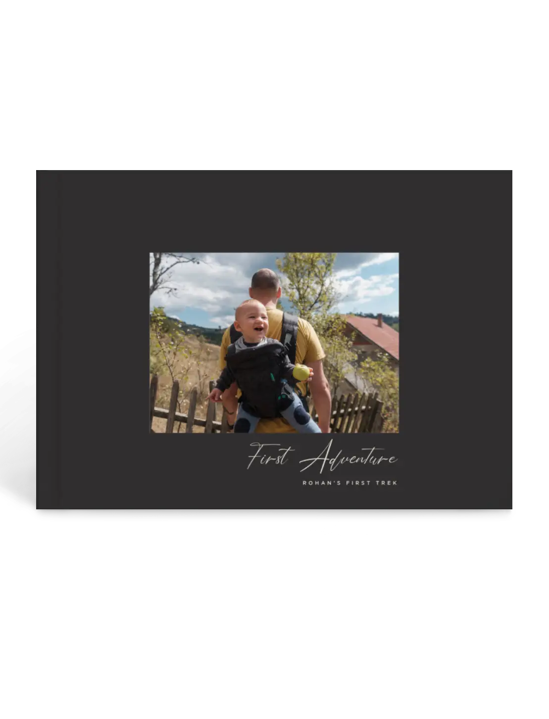baby's first trek album, adventure memory book, exploration milestones, outdoor baby memories, personalized adventure gift