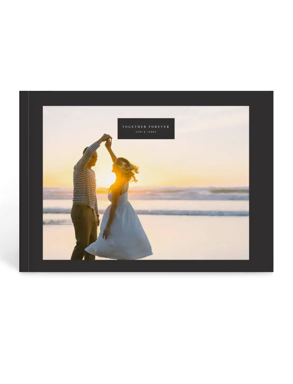 relationship memory album, couple little joys, forever moments keepsake, personalized anniversary gift, romantic photo book