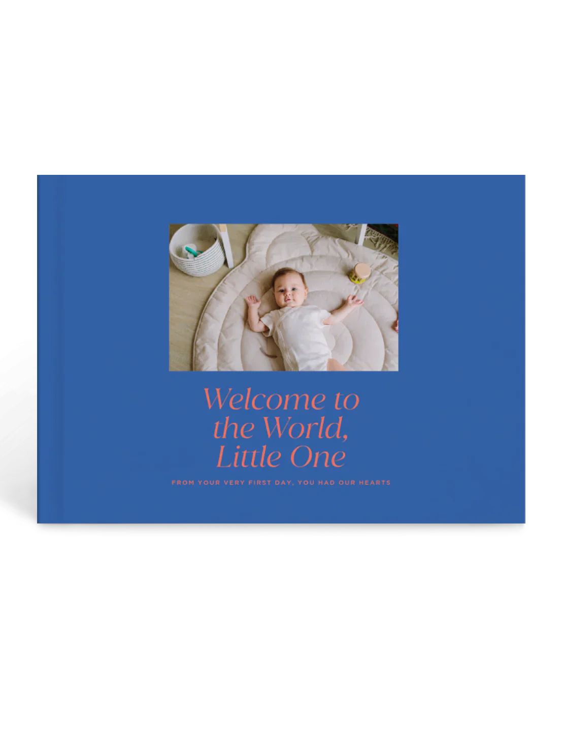 newborn memory album, baby's first days book, personalized arrival gift, custom baby keepsake photo book