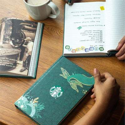 starbucks planner , journel