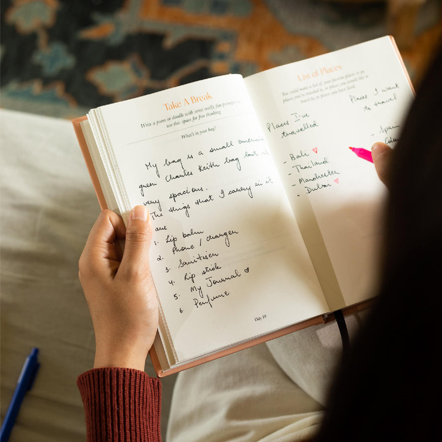 Wellness journal